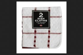 Pacote com 2 panos de prato Ritz Paprika Cotton New