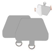 Pacote com 2 peças de reposição para Phone Tether Tab COCASES, cinza