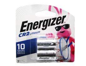 Pacote com 2 Pilhas de Lítio Energizer CR2 3V Pacote com 2 Pilhas de Lítio Energizer CR2 3V