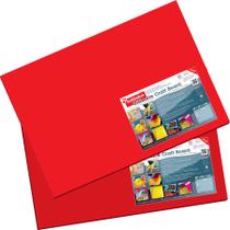 Pacote com 2 placas de artesanato Floortex Bubbalux Heart Red Letter Pacote com 2 placas de artesanato Floortex Bubbalux Heart Red Letter