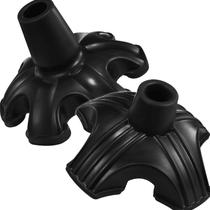 Pacote com 2 pontas de cana para estabilidade e substituição antiderrapante de 3/4 polegadas