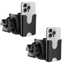 Pacote com 2 porta-copos Guiseapue com suporte de telefone para carrinho de criança