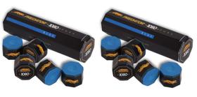 Pacote com 2 Predator Cue Chalk Blue 1080 Pure Formula
