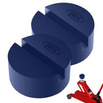Pacote com 2 protetores de borracha universal Floor Jack Pad DEDC Pacote com 2 protetores de borracha universal Floor Jack Pad DEDC