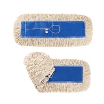 Pacote com 2 refil Floor Dust Mop Head, 60 x 13 cm, algodão para casa