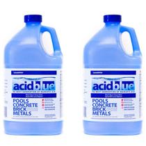 Pacote com 2 removedores de manchas Muriatic Acid Champion Acid Blue