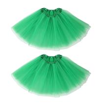 Pacote com 2 saias tutu para mulheres e meninas - BFONS Green Pacote com 2 saias tutu para mulheres e meninas - BFONS Green
