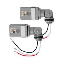 Pacote com 2 sensores de fotocélula RAWILL Dusk to Dawn 120VAC IP54 Pacote com 2 sensores de fotocélula RAWILL Dusk to Dawn 120VAC IP54