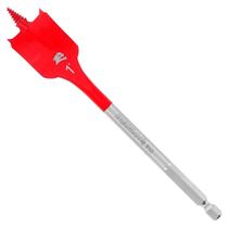 Pacote com 2 Spade Bits Diablo, 2,5 cm de diâmetro, 15 cm de comprimento, madeira