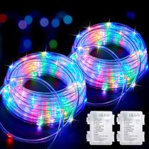 Pacote com 2 String Lights Minetom, 66 pés e 200 LED, operado por bateria