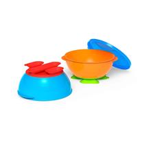 Pacote com 2 taças NUK First Essentials Tri-Suction Pacote com 2 taças NUK First Essentials Tri-Suction