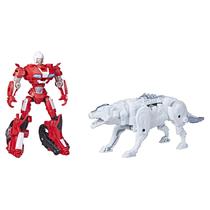Pacote com 2 Toy Transformers Beast Alliance Arcee e Silverfang