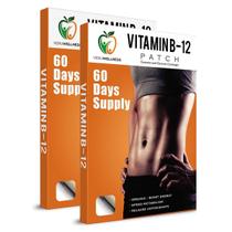 Pacote com 2 unidades B12 Patch Veru Wellness Energy Boost para 120 dias