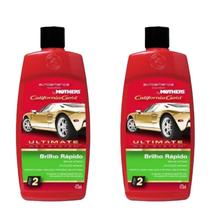 Pacote com 2 unidades brilho rápido sem silicone mothers