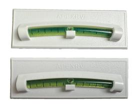 Pacote com 2 unidades Bubble Level Apex RV Graduated Level White