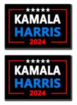 Pacote com 2 unidades Car Magnet, campanha presidencial de Kamala Harris 2024