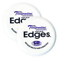 Pacote com 2 unidades de 120 ml da Pomade Hicks Total Transformations Edges