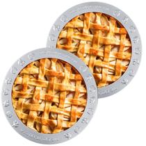 Pacote com 2 unidades de alumínio Pie Crust Shield Dunkive de 9,5 a 10,5 polegadas Pacote com 2 unidades de alumínio Pie Crust Shield Dunkive de 9,5 a 10,5 polegadas