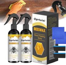 Pacote com 2 unidades de cera de abelha natural para polimento de móveis