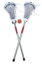Pacote com 2 unidades de Lacrosse Stick STX FiddlestX Mini Super Power de 30 polegadas
