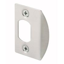 Pacote com 2 unidades de níquel acetinado Latch Strike Plate PRIME-LINE E 2457 Pacote com 2 unidades de níquel acetinado Latch Strike Plate PRIME-LINE E 2457