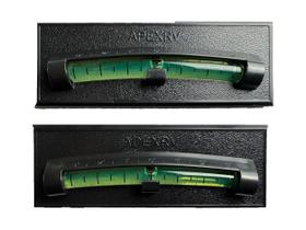 Pacote com 2 unidades de nivelamento de precisão graduado Bubble Level Apex RV