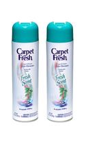Pacote com 2 unidades de purificador e spray desodorizante Carpet Fresh Pacote com 2 unidades de purificador e spray desodorizante Carpet Fresh