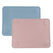 Pacote com 2 unidades de sucção de silicone Placemat WeeSprout