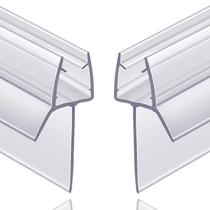 Pacote com 2 unidades de vedação de porta de chuveiro Butecare, vidro de 10 mm, 91 cm Pacote com 2 unidades de vedação de porta de chuveiro Butecare, vidro de 10 mm, 91 cm