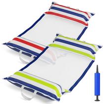 Pacote com 2 unidades infláveis Pool Hammock Float Jasonwell para adultos