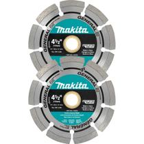 Pacote com 2 unidades segmentadas Diamond Blade Makita A-97623 de 4,5 polegadas