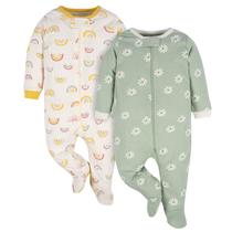 Pacote com 2 unidades Sleep 'N Play Gerber Baby Girls Gold de 0 a 3 meses Pacote com 2 unidades Sleep 'N Play Gerber Baby Girls Gold de 0 a 3 meses