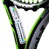 Pacote com 2 unidades Sport Racket Scoring Right Portable Tennis Score Keeper Pacote com 2 unidades Sport Racket Scoring Right Portable Tennis Score Keeper