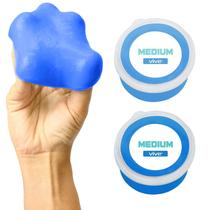 Pacote com 2 unidades Therapy Putty Vive, 85 g, reabilitação manual, alívio do estresse