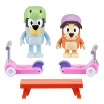 Pacote com 2 veículos Toy Bluey Dog com 2,5 a 3 bonecos Bluey e Bingo Pacote com 2 veículos Toy Bluey Dog com 2,5 a 3 bonecos Bluey e Bingo