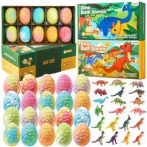 Pacote com 20 bombas de banho JuraFizz Dinosaur com Surprise Inside Kids