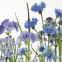 Pacote com 20 Guardanapos Blue Meadow Paper Design em Papel - 33 cm x 33 cm - Colorido