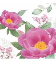 Pacote Com 20 Guardanapos De Papel 33x33cm Rose Fantasy Napkin Pacote Com 20 Guardanapos De Papel 33x33cm Rose Fantasy Napkin