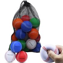 Pacote com 20 unidades de treinamento prático multicolorido de espuma Magicorange de beisebol Pacote com 20 unidades de treinamento prático multicolorido de espuma Magicorange de beisebol