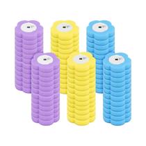Pacote Com 24-72 Peças De Cabeçotes Substituíveis Para Escova Sanitária Descartável, Kit De Limpeza