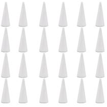 Pacote com 24 cones de espuma de poliestireno Crafare, 5x10 cm DIY Crafts Pacote com 24 cones de espuma de poliestireno Crafare, 5x10 cm DIY Crafts