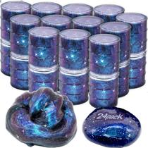 Pacote com 24 Galaxy Star Slime, lembrancinha de festa para crianças, meninas e meninos, não pegajosa, alivia o estresse e a ansiedade, brinquedo úmido e supermacio, brinquedo criativo para crianças e adultos, recheadores de ovos de Páscoa