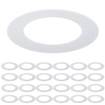 Pacote com 24 Goof Rings VATION LIGHTING, acabamento branco fosco de 6,5" Pacote com 24 Goof Rings VATION LIGHTING, acabamento branco fosco de 6,5"