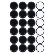 Pacote com 24 unidades Furniture Slider Ezprotekt, autoadesivo redondo de 4,5 cm Pacote com 24 unidades Furniture Slider Ezprotekt, autoadesivo redondo de 4,5 cm