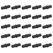 (Pacote com 25) Acoplador reto EFIELD Poly PPSU Barb Crimp Pex Fitting 1/2