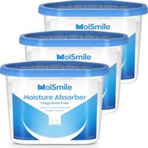 Pacote com 3 absorvedores de umidade Moismile Efficient Moisture Pacote com 3 absorvedores de umidade Moismile Efficient Moisture