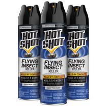 Pacote com 3 aerossóis Flying Insect Killer HOT SHOT 425 ml Pacote com 3 aerossóis Flying Insect Killer HOT SHOT 425 ml