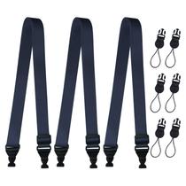 Pacote com 3 alças de ombro ajustáveis Gowjaw Nylon Royal Blue