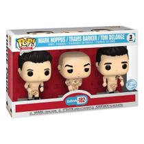 Pacote com 3 bonecos de vinil Funko POP Rocks BLINK 182 HT EXPO 2022