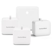 Pacote com 3 botões Smart Switch SwitchBot com Hub Mini